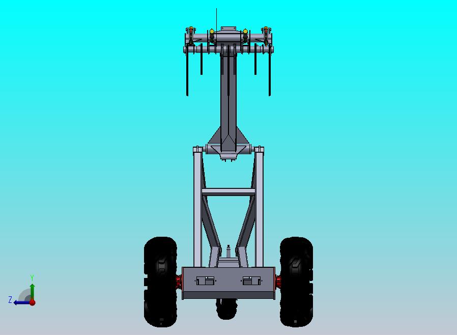 静压装载机框架