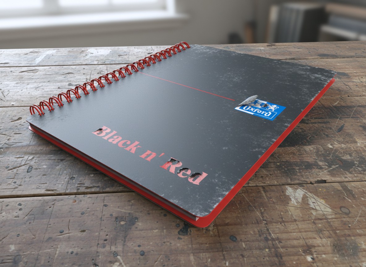 笔记本黑红
