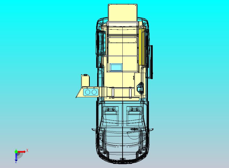 厢型车露营内饰1