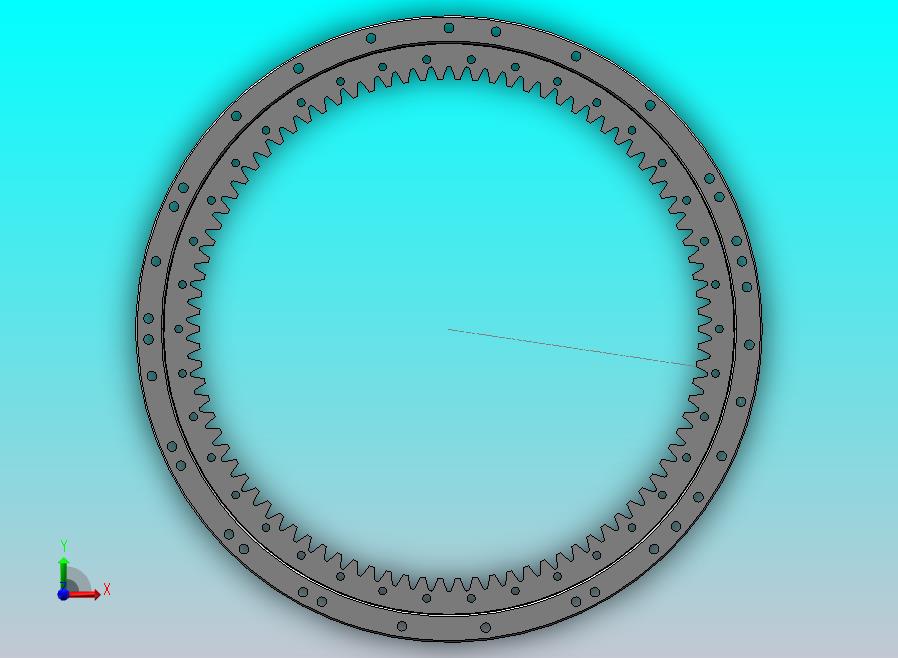 C110R-3内齿式回转支承