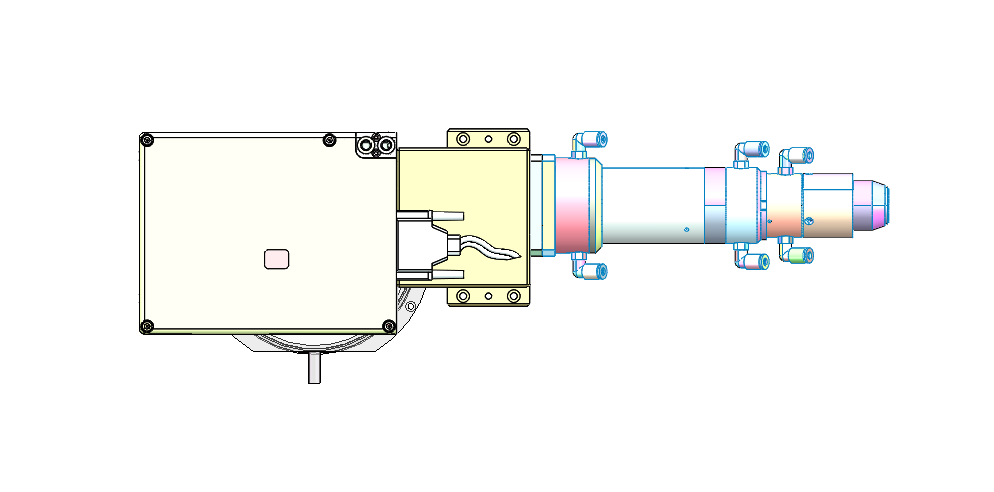 1500W激光焊接头
