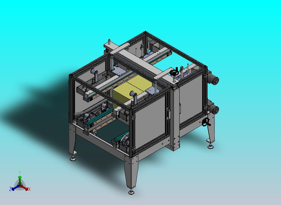 自动四角边封箱机
