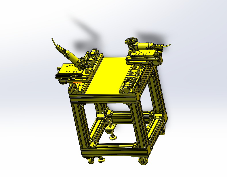角磨切断机，双侧角磨切断机机制