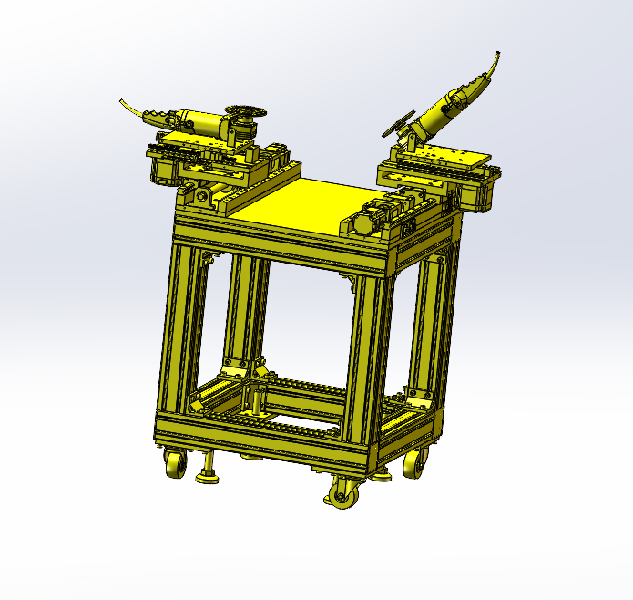 角磨切断机，双侧角磨切断机机制