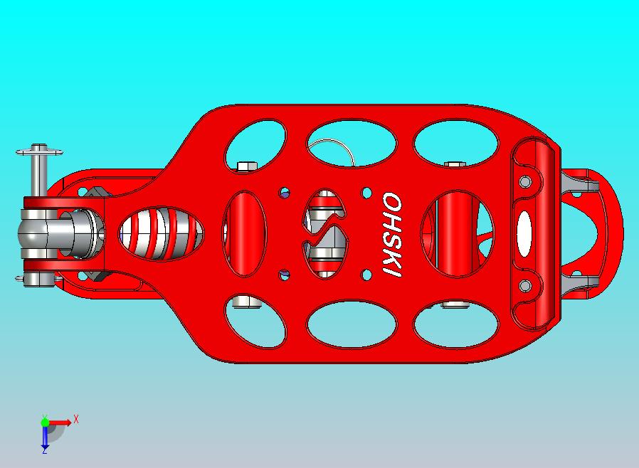 雪地滑板建模图