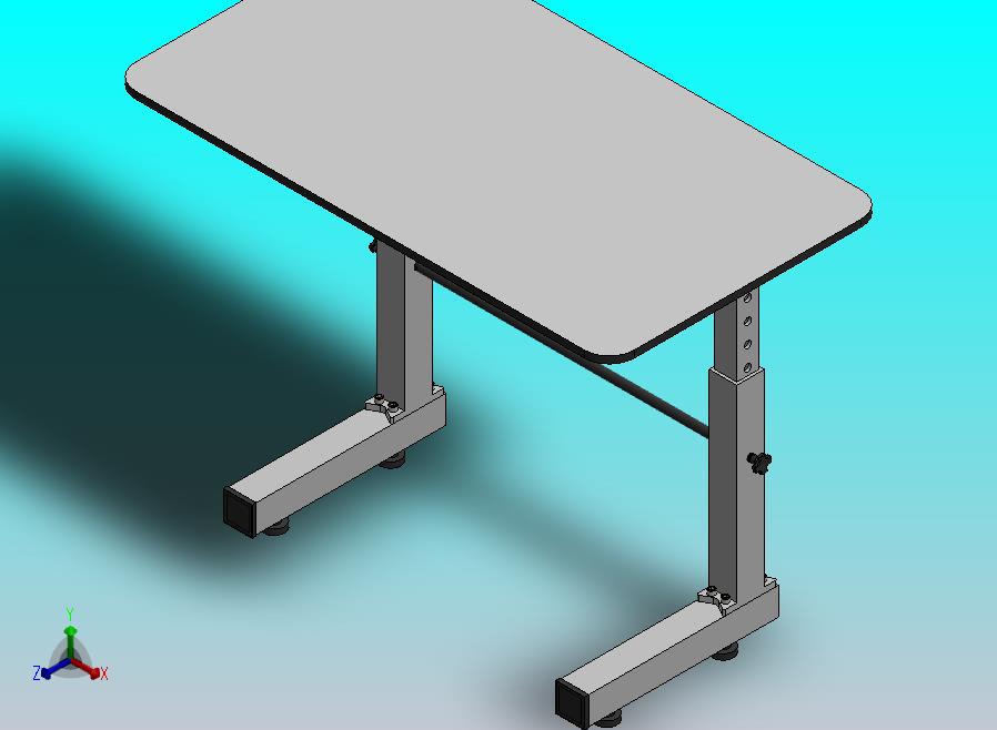 高度可调工作台