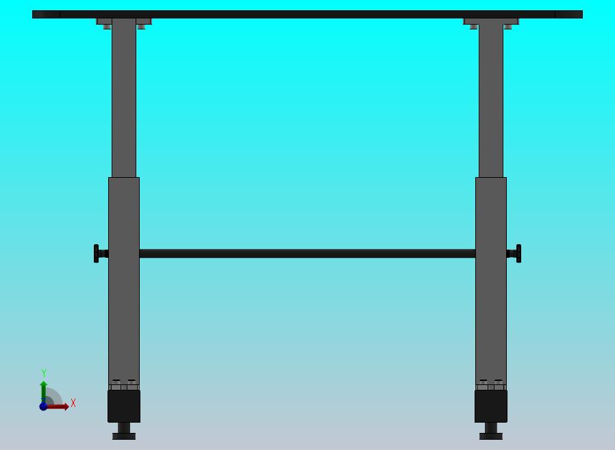 高度可调工作台