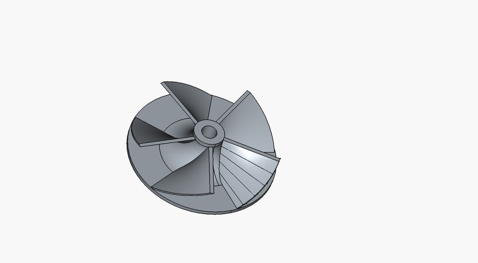叶轮3D模型