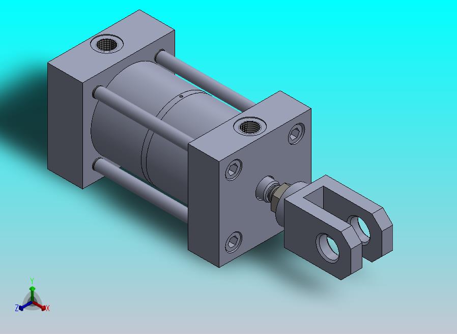 专用气缸（两级气缸）（40x10x15）（40x15）mm