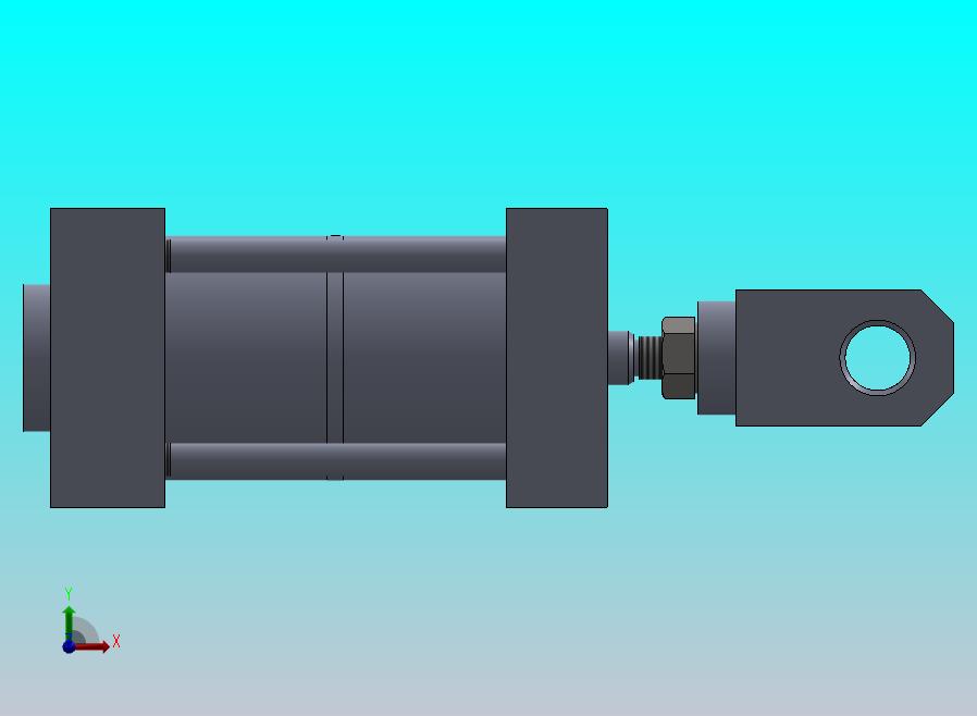 专用气缸（两级气缸）（40x10x15）（40x15）mm