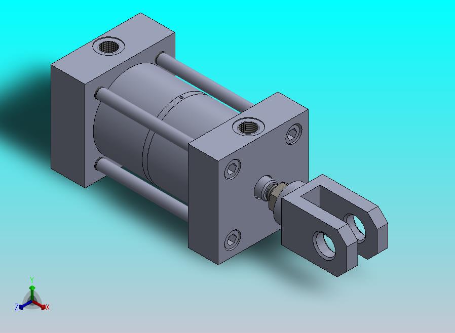 专用气缸（两级气缸）（40x10x15）（40x15）mm