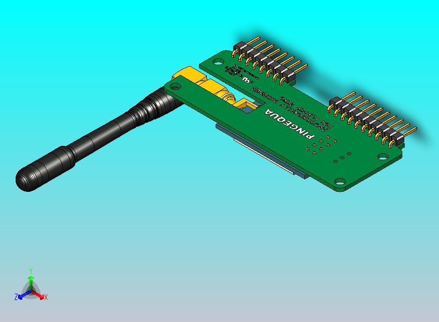 用于脚蹼的 NRF24 模块