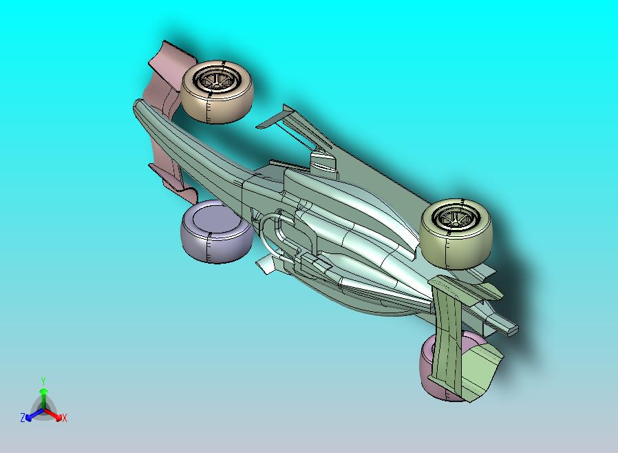F1 2026 模型（CFD 就绪）