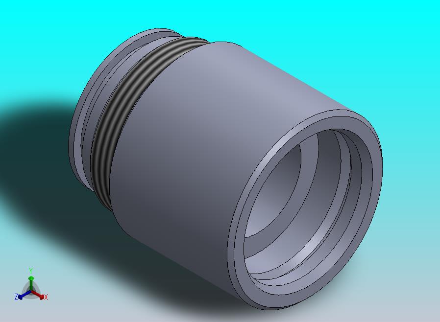 气动缸 80x25x100 mm.1