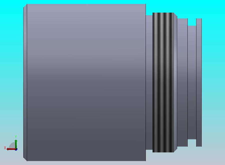 气动缸 80x25x100 mm.1