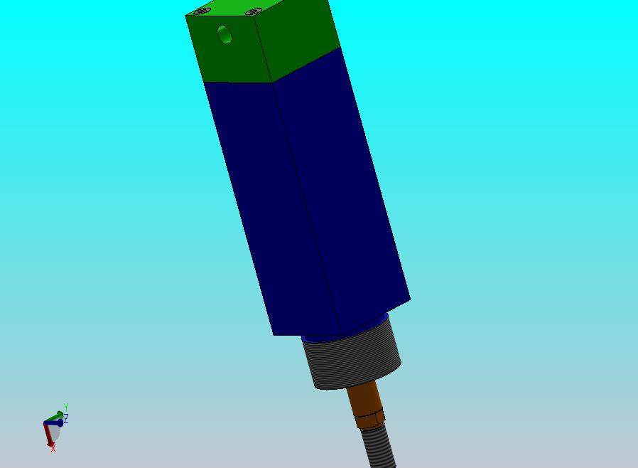 特殊气动缸（方形）32x12x67.7毫米