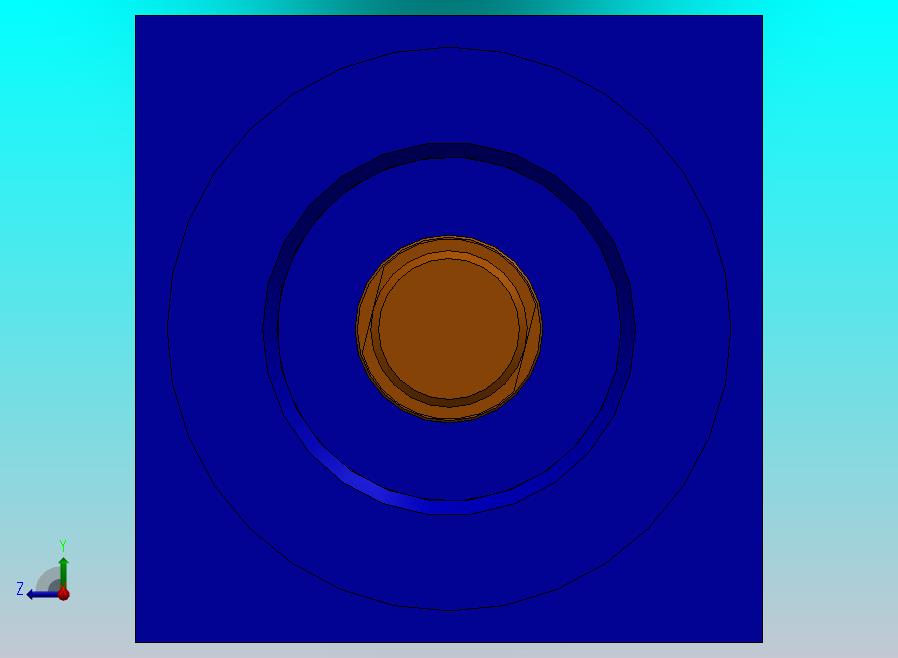 特殊气动缸（方形）32x12x67.7毫米