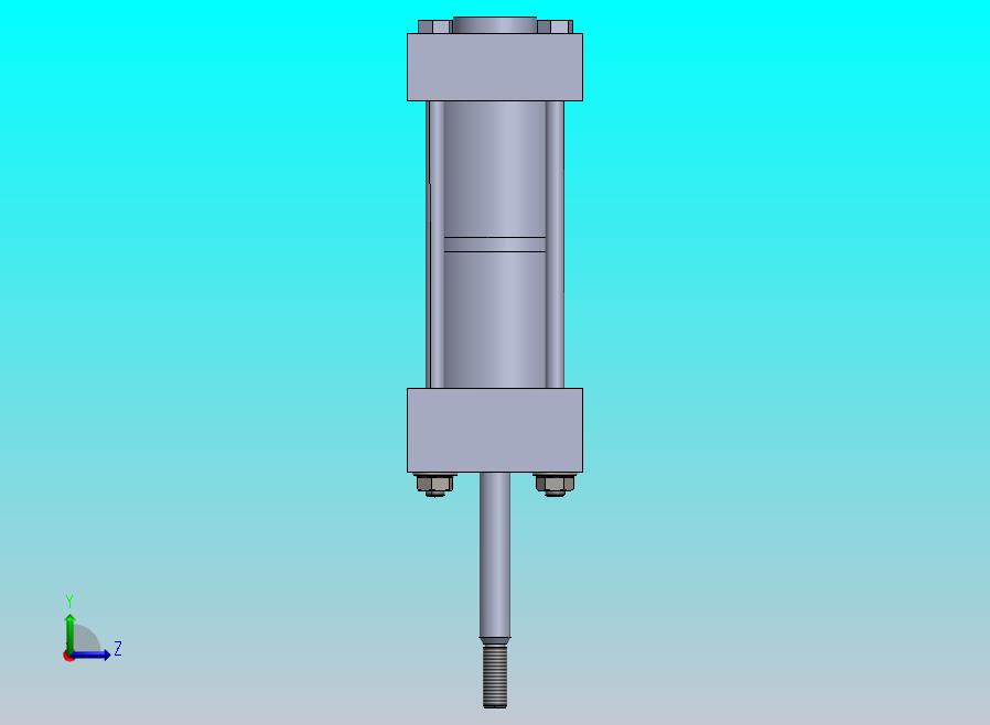 专用气动缸（拉杆缸）40x10x20.2毫米