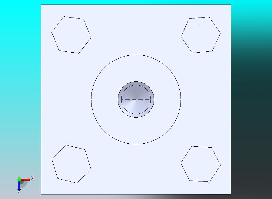 专用气动缸（拉杆缸）40x10x20.2毫米