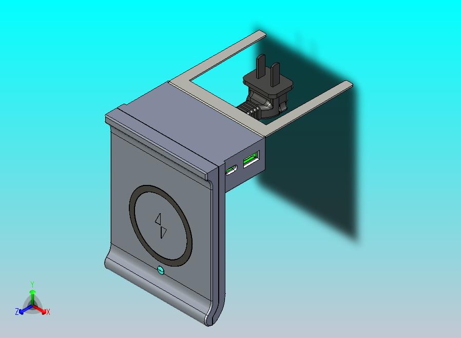 无线充排插第二代