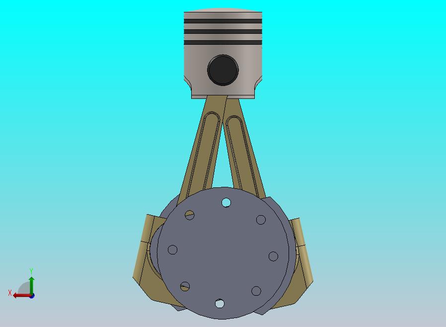 活塞和曲轴总成及零件