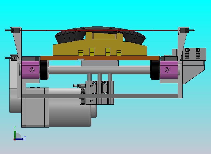 铝型材的双列皮带输送机