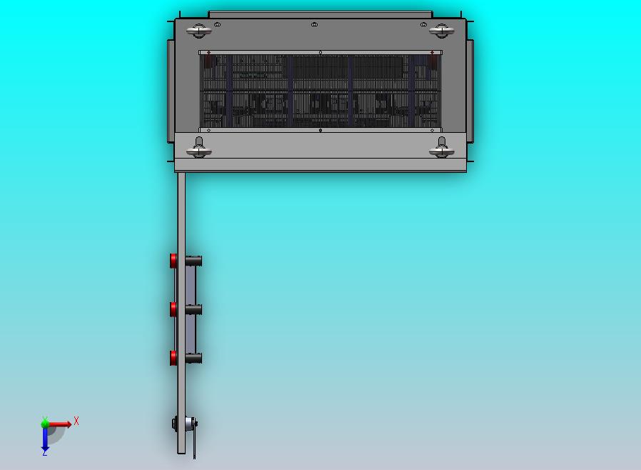 列头柜40回路600×300配置微型断路器