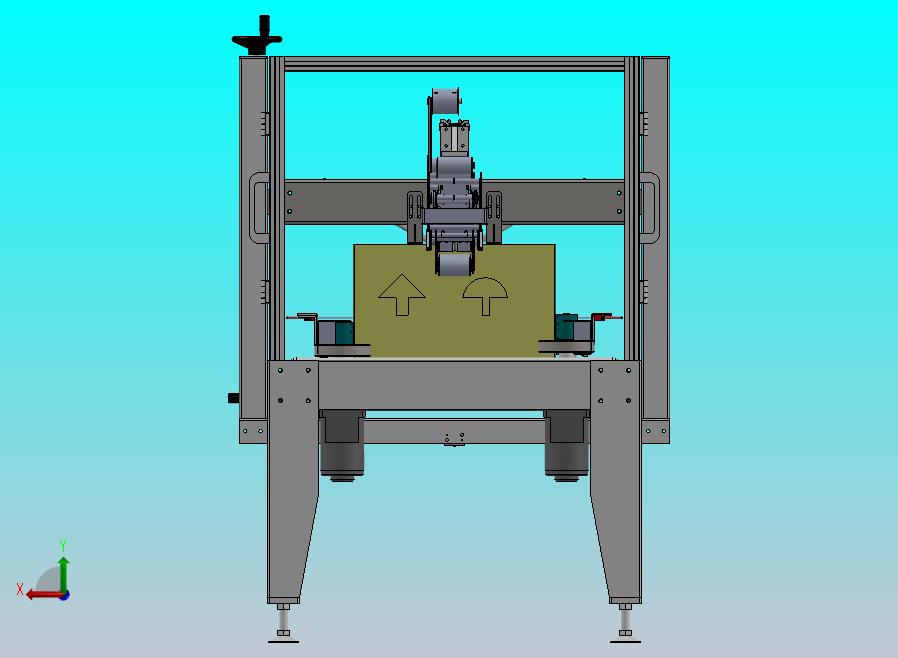 自动折盖封箱机