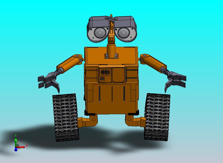 垃圾机器人瓦力