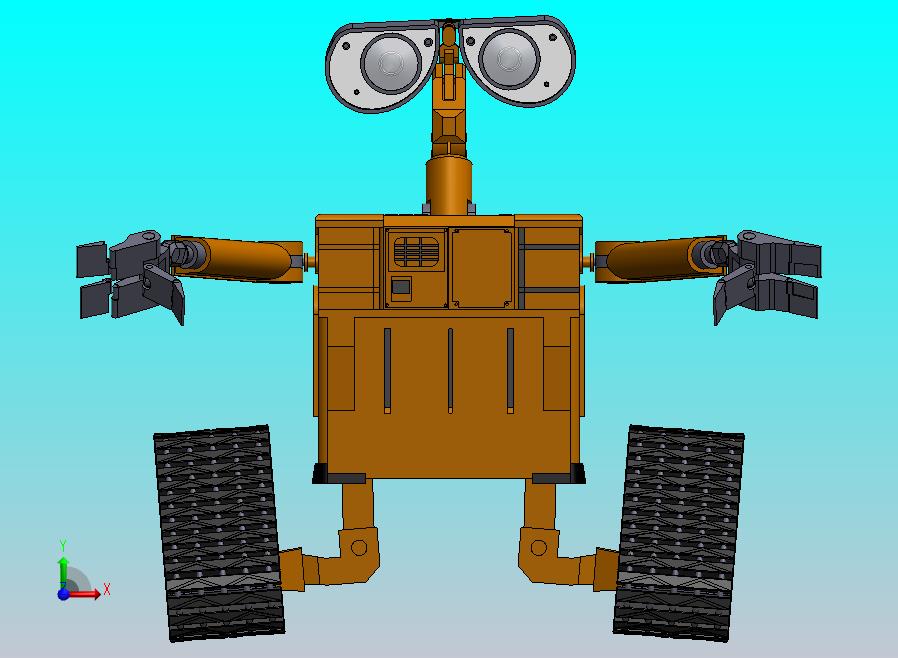 垃圾机器人瓦力