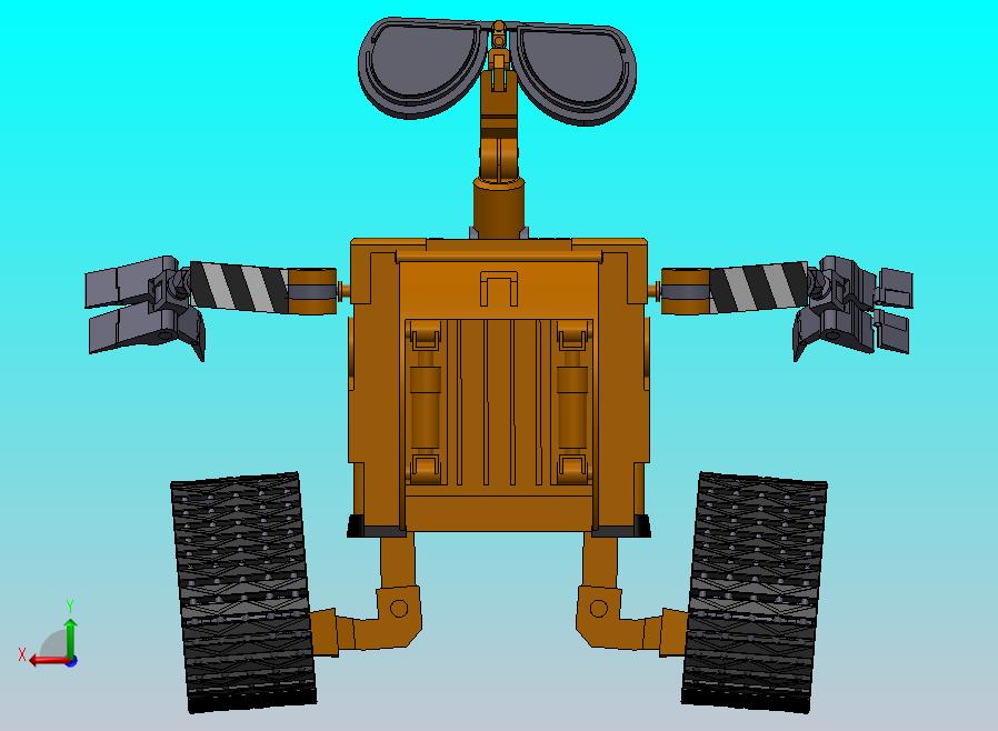 垃圾机器人瓦力