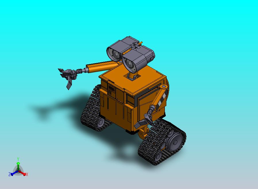 垃圾机器人瓦力