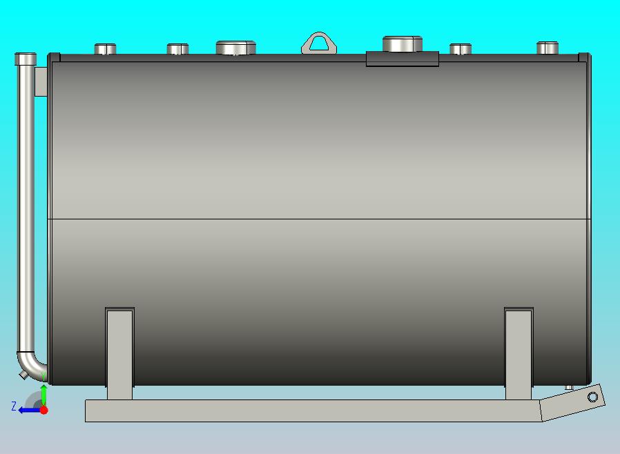 500 加仑 DW UL 142 储罐