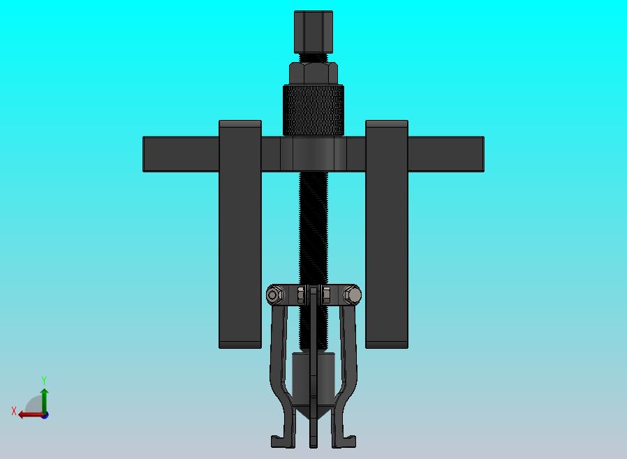 三爪内轴承拉拔器