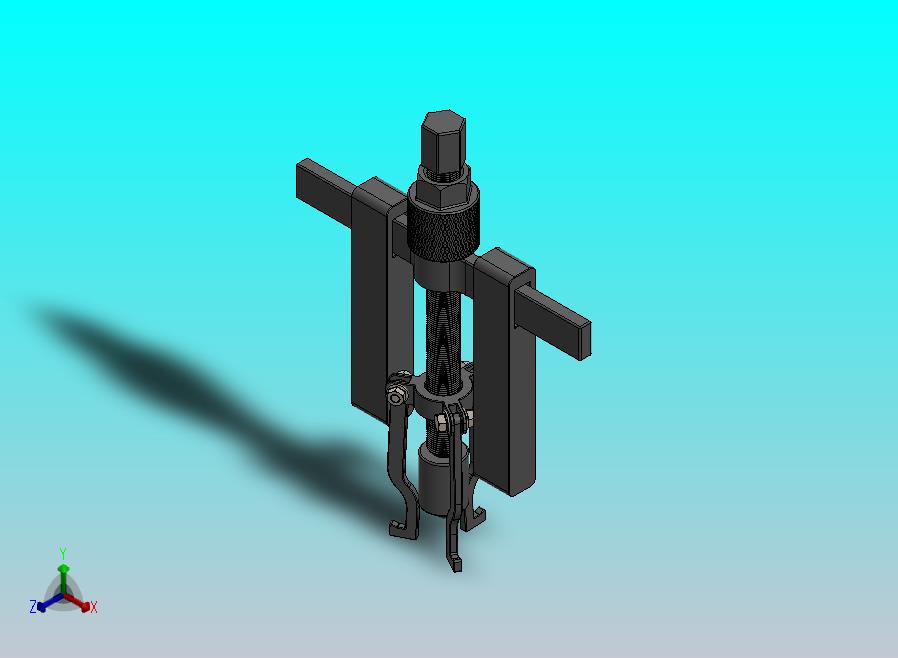 三爪内轴承拉拔器