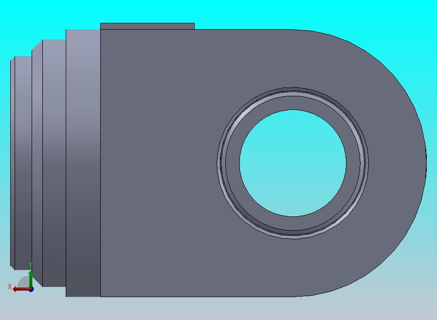 液压缸端盖（适用于缸径63毫米的缸杆）