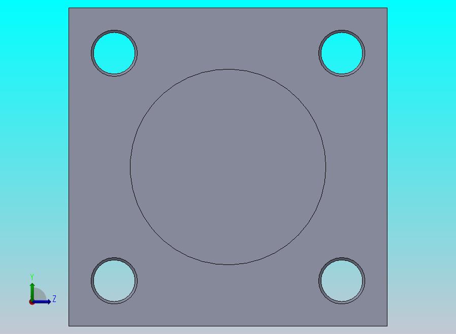 部分零件设计（气动缸 - 无装配 - 附图纸）