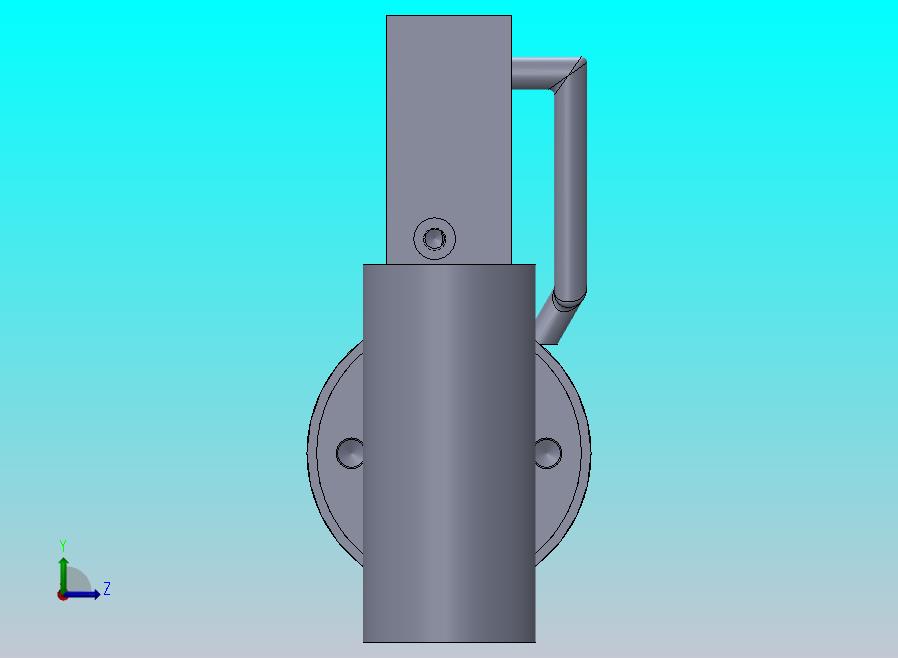 焊接式液压缸（带前杆端安装孔眼）88.9x38.1x395毫米