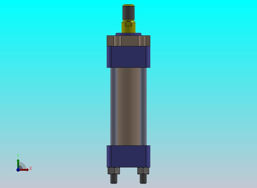 横拉杆液压缸 40x16x40 mm