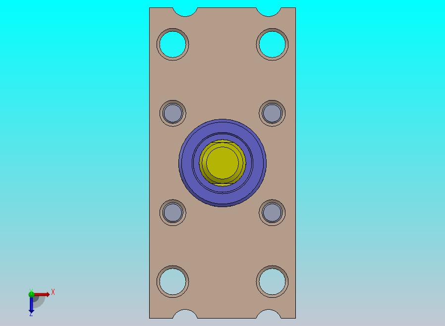 横拉杆液压缸 40x16x40 mm