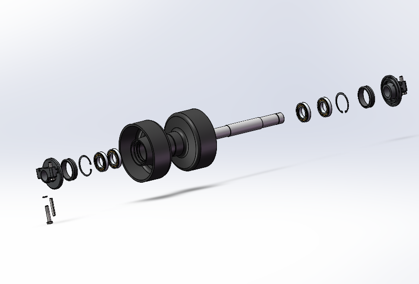 CD110R-3履带承重轮单元B