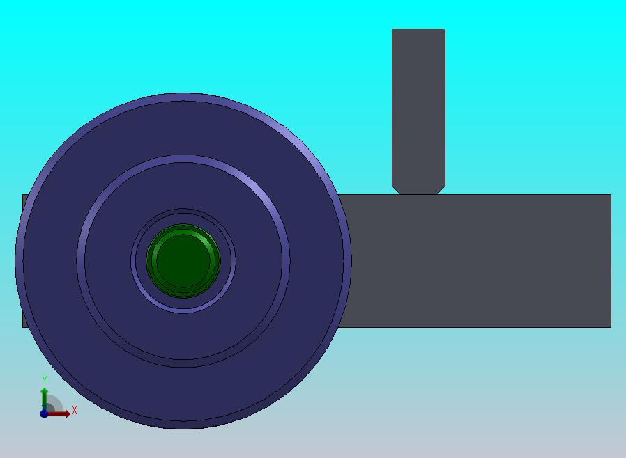 圆形气缸（短行程）50x14x11.2 mm