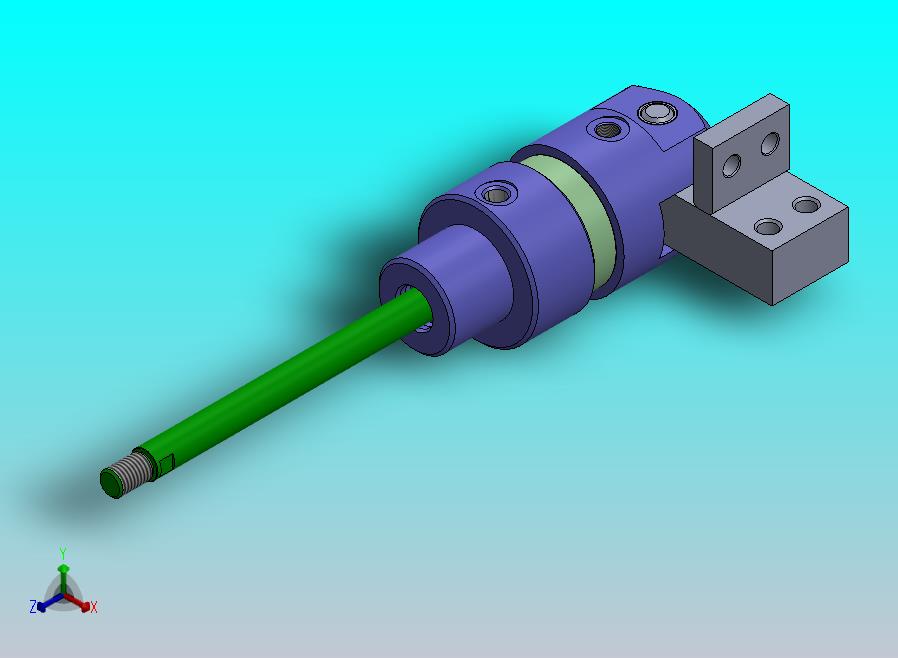 圆形气缸（短行程）50x14x11.2 mm
