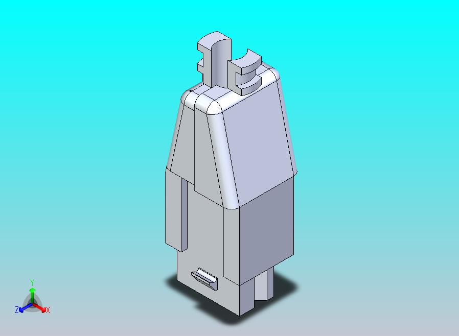 母头和接线盒6P QIKMATE插头应力释放挂钩