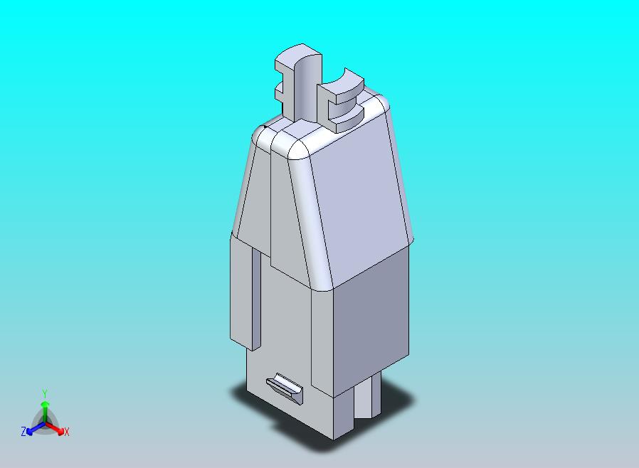 母头和接线盒6P QIKMATE插头应力释放挂钩