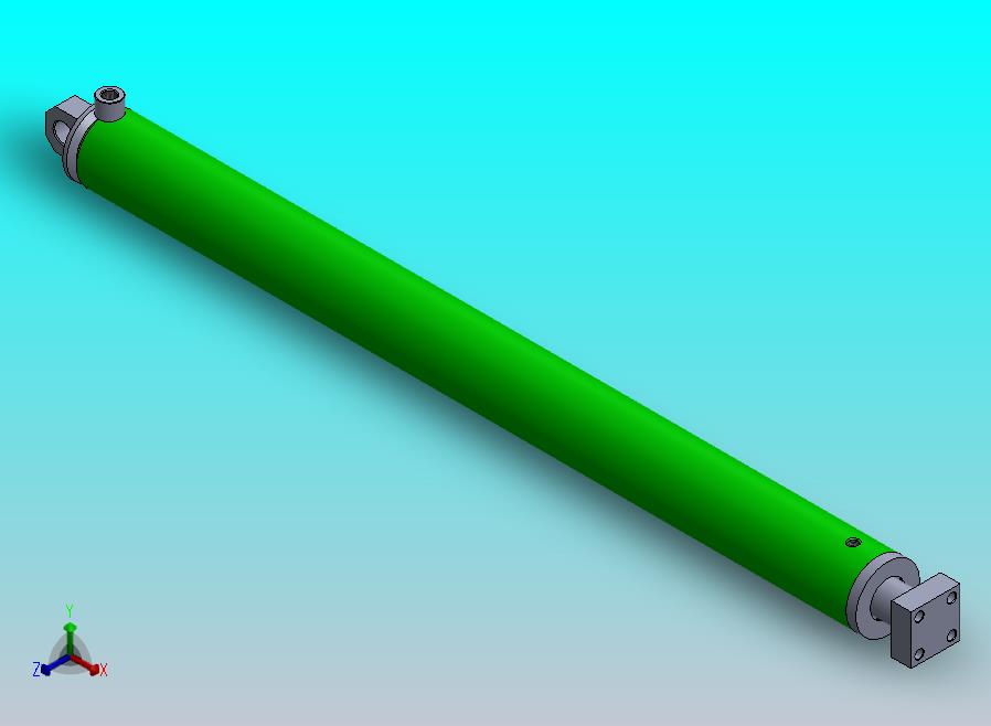 焊接式液压缸（带平衡块（筒））50x32x720 mm