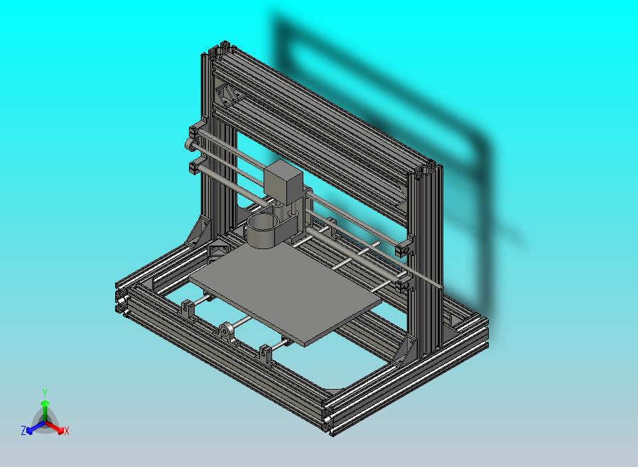 Arduino控制的小型数控机床