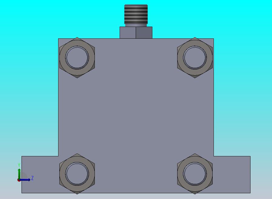 横拉杆液压缸（带底座）80x40x27 mm