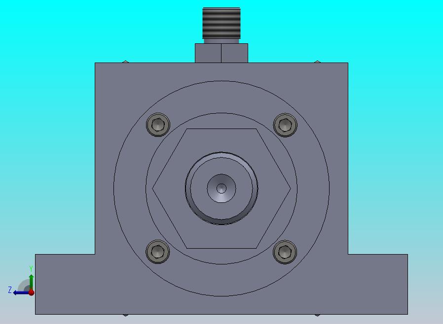 横拉杆液压缸（带底座）80x40x27 mm