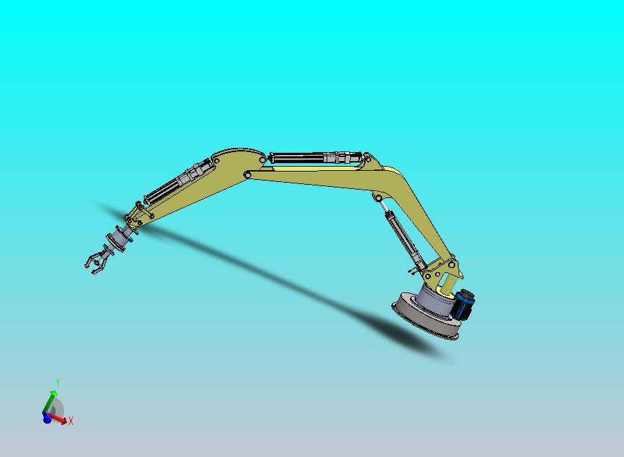 电缸驱动机械臂